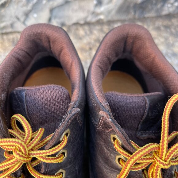 Timberland Men Leather Chukka Boots Size 10 Rustic Outdoor Workwear Cabin Rugged - Picture 7 of 12